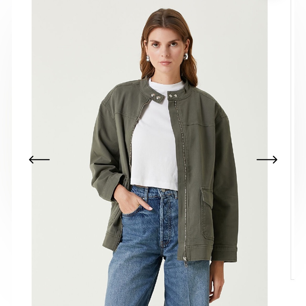 Anine Bing Henry Stretch-Cotton Jacket